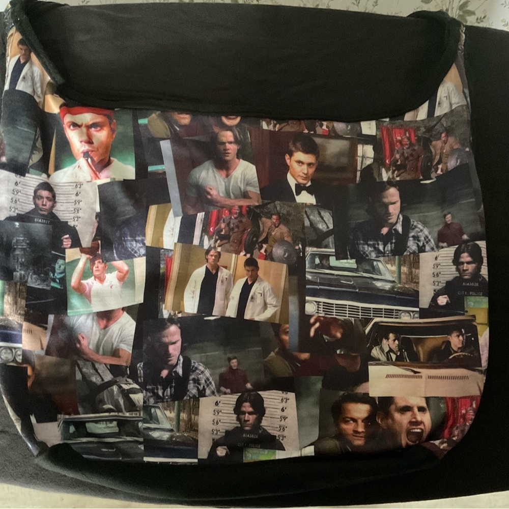 Supernatural Graphic Hobo Bag - Picture 3 of 6